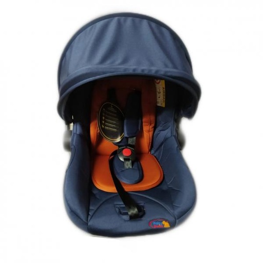 [FDMK240N] Baby Basics Silla de Carro Azul Navy/Naranja