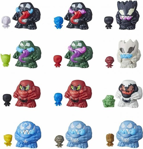 [HBE8690] Figuras Sorpresa SpiderMan Maximum Venom Serie1 4a+ / Se venden por separado / venta unitaria