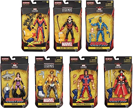[HBE7456] Figuras Leyendas Marvel Deadpool S/7 4a+