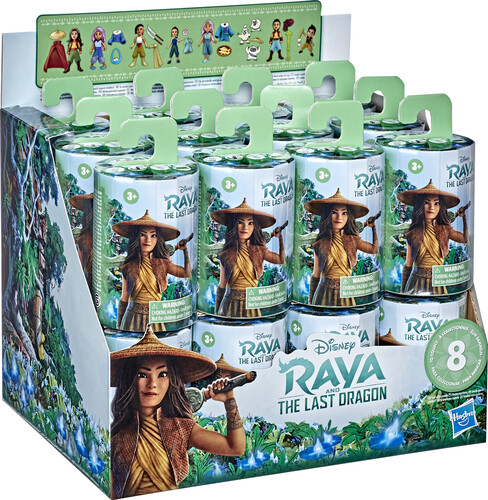[HBE9473] Mini Figura Unitaria Sorpresa Raya y el Ultimo Dragón 3a+ / Se venden por Separado / venta unitaria