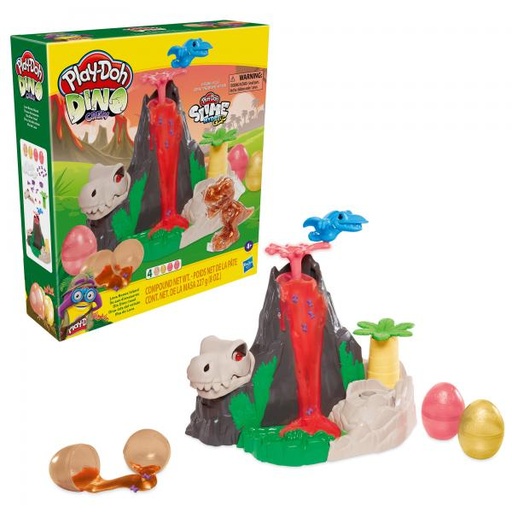[HBF1500] Play-Doh - Dino Crew DinoIsla Volcán y Lava 4a+