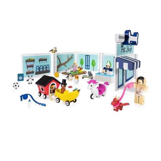 [JZROG0140] Roblox Figura Adopt Me: Tienda de Mascotas 40pzs 6a+