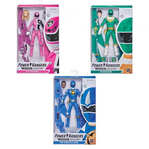 [HBE5906] Figura Power Ranger Lightning Collection 4a+