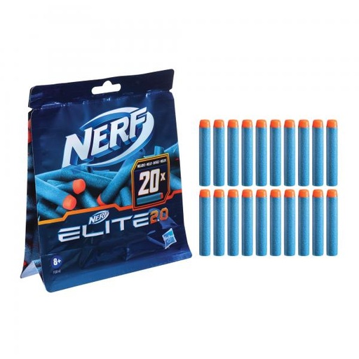 [HBF0040] Dardos Nerf 2.0 Refill 20 pzs 8a+