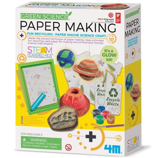 [4M3439] Green Science Juego para Hacer Papel 5a+