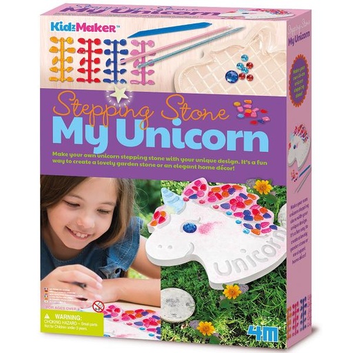 [4M4759] Kidz Maker Crea tu Piedra de Unicornio para Decorar 8a+