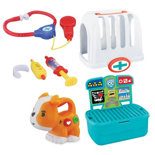 [NS69083] Juego de Veterinario con Perrito Luz/Sonidos 12m+