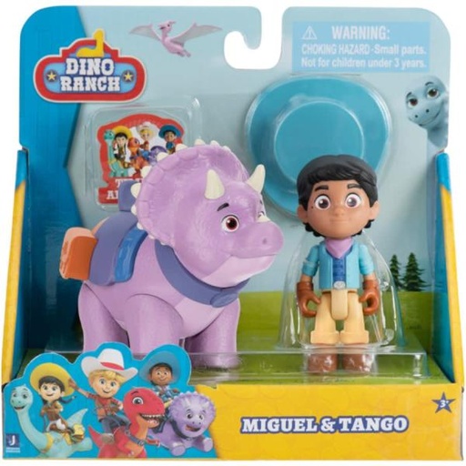 [JZDNR0003] Dino Ranch Figuras Básicas Pack de 2 (Surtido de 3 Se venden por Separado)