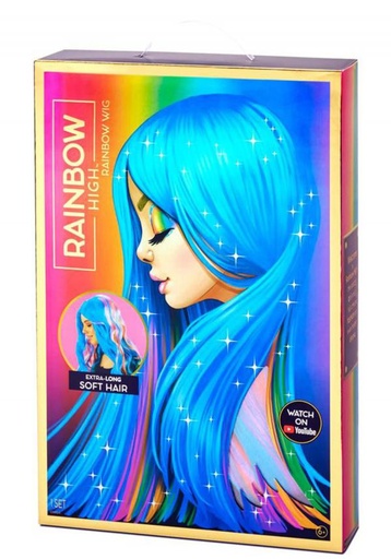 [MG572534] Peluca Rainbow High Extra Largo 45cm 6a+