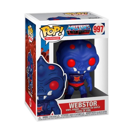 [FK47751] Figura Funko Pop! Telewvision Webstor Maestro del Universo 3a+
