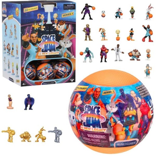 [BT14550] Mini Figuras Space Jam Sorpresa 4a+