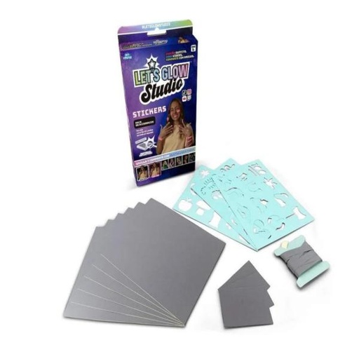 [BTLG3361S] Estudio Let's Glow Pack de Accesorios sin Clip Led 8a+