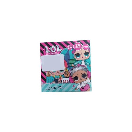 [FC55749] Rompecabezas de Madera Horizontal L.O.L Surprise 24pzs en Caja 3a+ (COL00043)