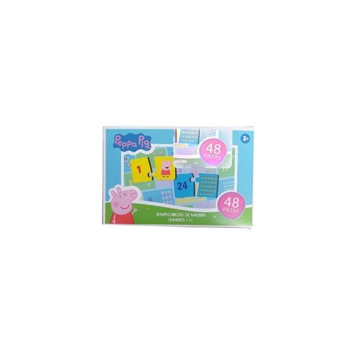 [FC55767] Rompecabezas de Madera Numeros 124 Peppa Pig 3a+ (COP00076)