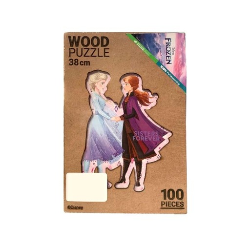[FC55771] Rompecabezas y Caja de Madera Frozen 100pzs 38cm 3a+ (COD000901)