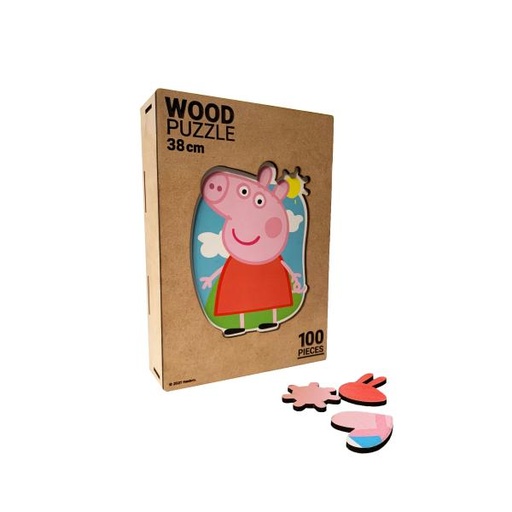 [FC55773] Rompecabezas y Caja de Madera Peppa Pig 100pzs 38cm 3a+ (COP000777)