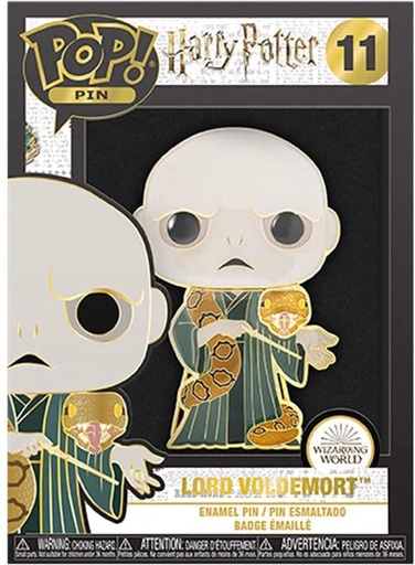 [FK37487] Figura 2D Funko Pop! Pin (11) Harry Potter Lord Voldermort 12a+ (MDPP0022)