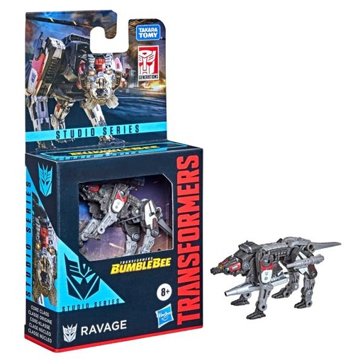 [HBF3138] Mini Figura Transformers Bumblebee Ravage Clase Nucleo 8a+