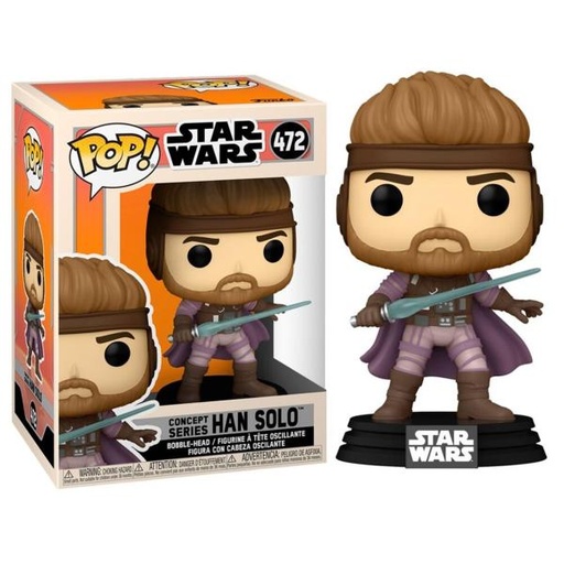[FK56767] Figura Funko Pop! (472) Star Wars Concept Series Han Solo 3a+