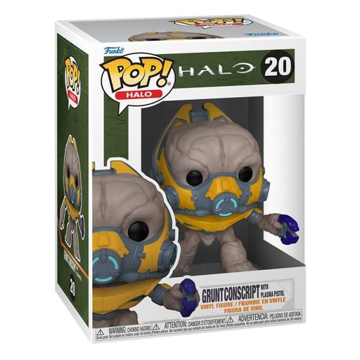 [FK59335] Figura Funko Pop! Halo (20) Grunt Conscript con Plasma Pistol 3a+