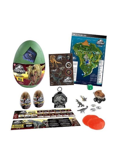 [BT202757] Mega Huevo Sorpresa Captivz Clash Edition Jurassic World 3a+