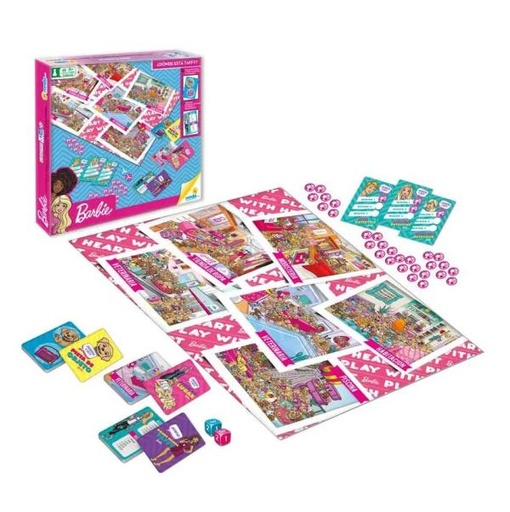 [RN12204] Juego de Mesa Barbie Dónde Está Taffy? 6a+