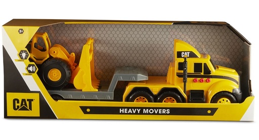 [FR82735] Camión Cat de Remolque c/Vagoneta y Cargador Set de 2 c/Luz y Sonidos 3a+(82739-82288)s/2