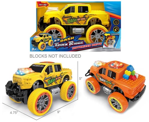 [GX96070] Carro Automatico con Luz Sonido 3a+ Surtido de 2 ( Se venden por separado) No incluye los bloques de armar
