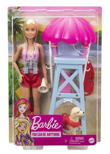 [MTGTX69] Barbie Muñeca Salvavidas 3a+