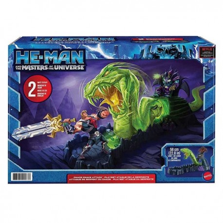 [MTHBL79] Masters Of The Universe Set de Juego Ataque de la Serpiente 4a+