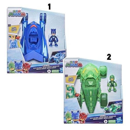 [HBF2115] PJ Masks Vehículo con Luces 3a+ / Surtido de 2 / Se venden por separado