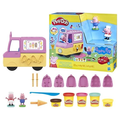 [HBF3597] Play-Doh - Peppa Pig Camión de Helados 3a+