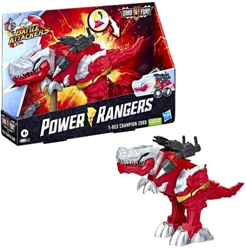 [HBF2264] Pawer Rangers Dino Fury T- Rex Champion Zord 4a+