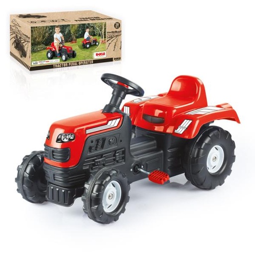 [DO8145] Tractor de Pedal Rojo 3a+