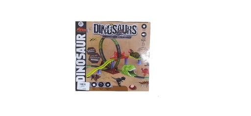 [WW4165] Pista de Dinosaurios 3D con Sonidos y Luz 3a+(446105)