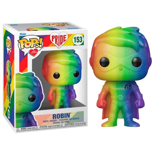 [FK65896] Figura Funko Pop! DC Super Heroes  (153) Robin 3a+