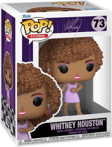 [FK60932] Figura Funko Pop! Iconos  (73) Whitney Houston 3a+