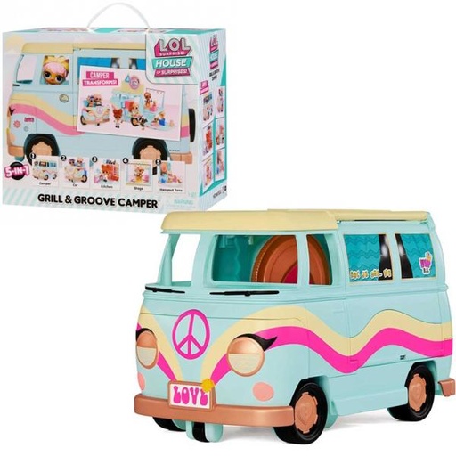 [MG580645] L.O.L Sorpresa Cravana se Transforma 5en1 3a+ (580645)