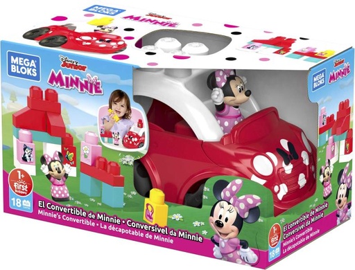 [MTGWF96] Vehiculo El Convertible Minnie Mega Bloks 18pcs 1a+