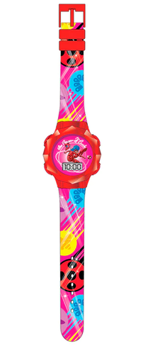[BTMRC4008] Reloj LCD Miraculous Luces Parpadeantes