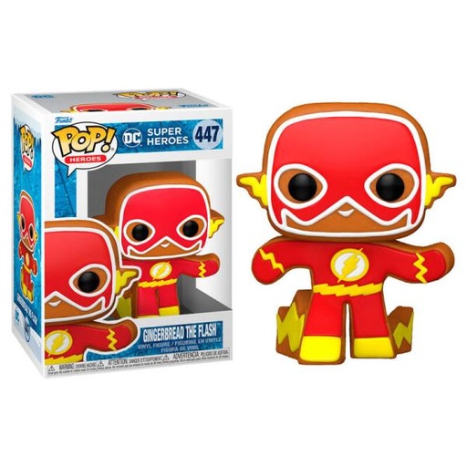 [FK64323] Figura Funko Pop! DC Comics (447) Gingerbread The Flash  3a+