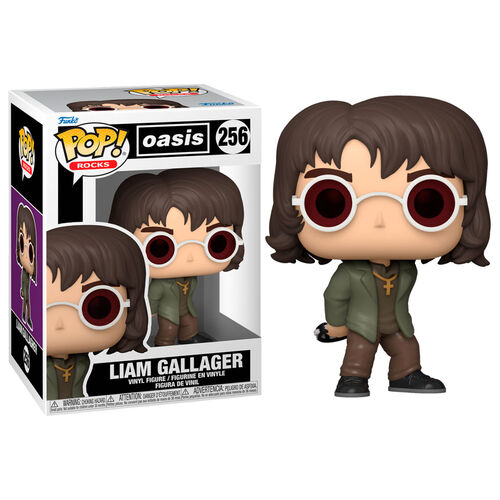 [FK57763] Figura Funko Pop! Oasis (256) Liam Gallagher 3a+