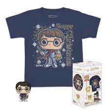 [FK63541] Camiseta con Mini Figura Funko Pop! Harry Potter  M Unisex