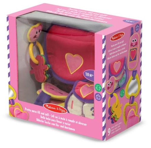 [MD13049] Bolso c/Accesorios de Textura Suave 13 pzs18m+(13049)