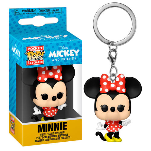 [FK59630] Pocket Keychain Pop! Mickey And Friends Minnie 3a+