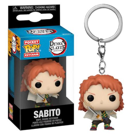 [FK72616] Pocket Keychain Pop!: Demon Slayer- Sabito(No Mask)