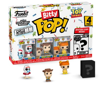 [FK73040] Set/4 Figuritas Funko Bitty Pop! Toy Story 3a+
