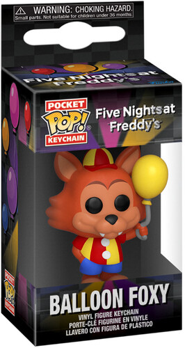 [FK67631] Llavero Pocket Pop! Five Nightsat Freddys Balloon Foxy 3a+