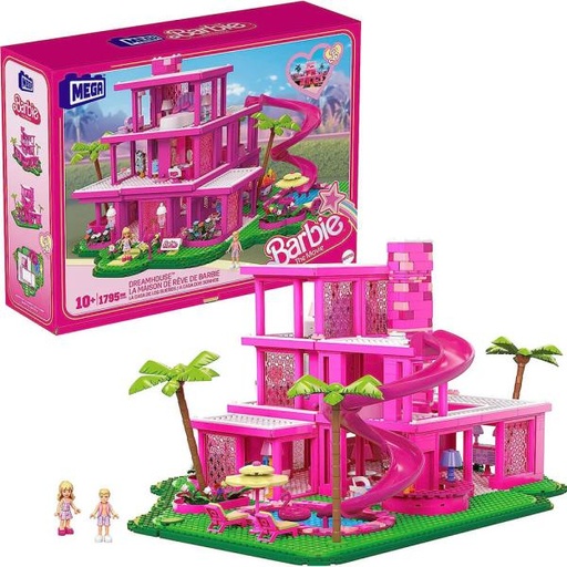 [MTHPH26] Mega Block Barbie La Casa de los Sueños 1795Pzs 10a+
