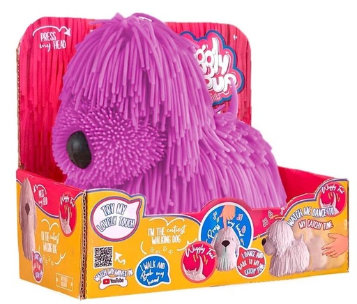 [EOWD188PU] Mascota Jiggly Pup Camina y Sonido 4a+  Purpura ( 716804 )